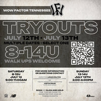 Wow Factor National Youth Tryout- Tennesse  July 12th